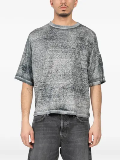 Avant Toi distressed T-shirt - Grey