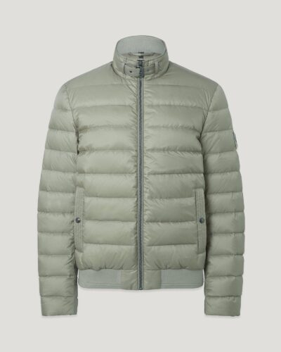 Belstaff Circuit Jacket Men's Down Filled Nylon Lichen Size UK 38