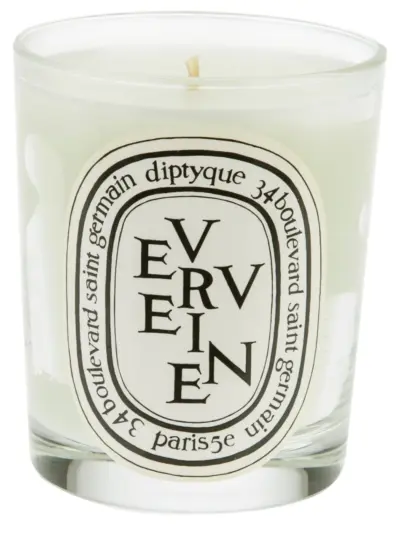Diptyque 'Verveine' candle - White