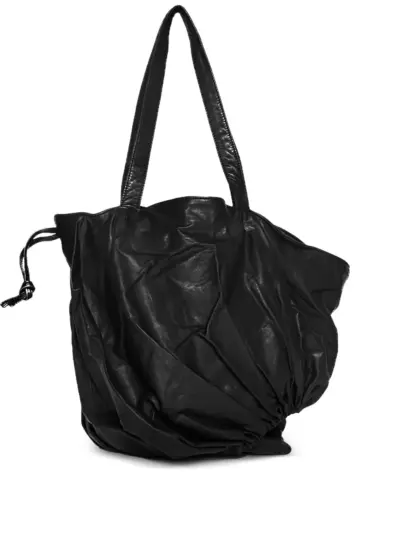 Discord Yohji Yamamoto Gathered tote bag - Black
