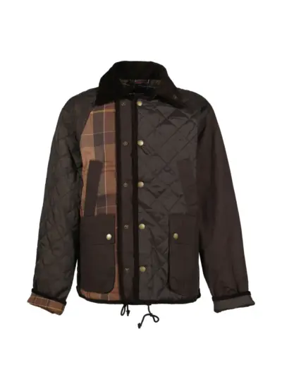 Feng Chen Wang x Barbour quilted jacket - Brown