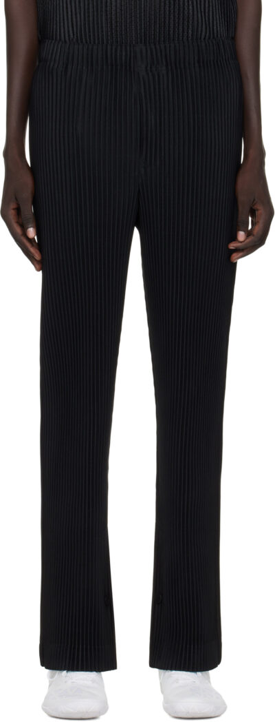 HOMME PLISSÉ ISSEY MIYAKE Black Monthly Color June Trousers