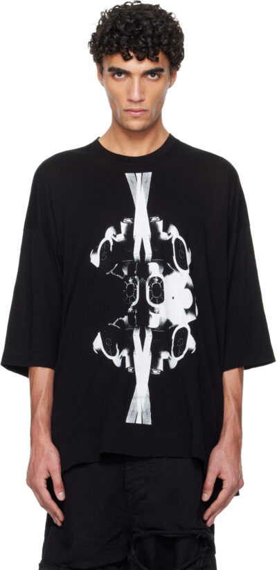 Julius Black Numinous Print Over T-shirt