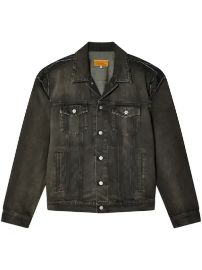 MM6 Maison Margiela cotton denim jacket - Grey