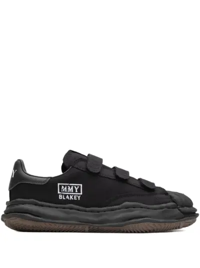Maison MIHARA YASUHIRO Blakey touch-strap sneakers - Black