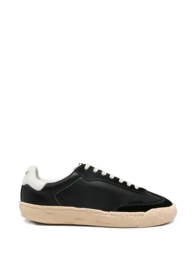 Maison MIHARA YASUHIRO Francis lace-up sneakers - Black