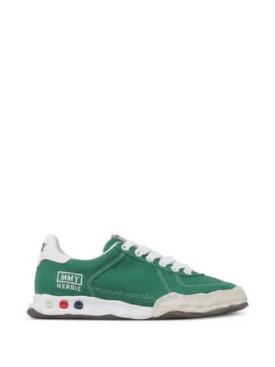 Maison MIHARA YASUHIRO Herbie canvas sneakers - Green