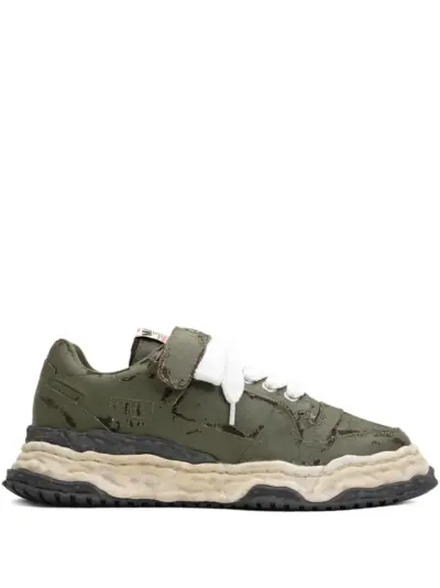 Maison MIHARA YASUHIRO Keith low-top sneakers - Green