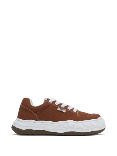Maison MIHARA YASUHIRO Oliver lace-up sneakers - Brown