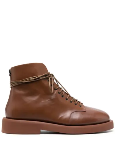 Marsèll Gommello leather ankle boots - Brown
