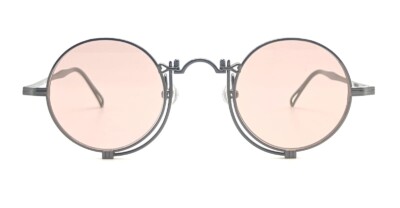 Matsuda 10601h - Ruthenium / Cafe Pink Sunglasses