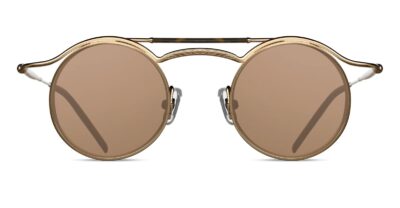 Matsuda 2903h - Matte Gold Plated / Matte Black Sunglasses
