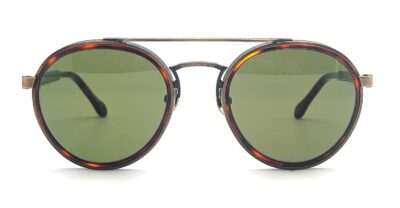 Matsuda M3156 - Antique Gold / Dark Tortoise / G-15 Sunglasses
