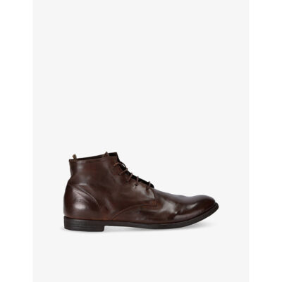 Officine Creative Mens Officine Creative Arc Lace-Up Leather Boots