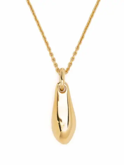 Parts of Four Chrysalis pendant necklace - Gold