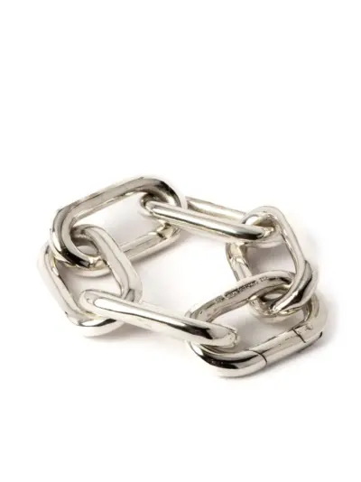 Parts of Four Infinity Chain bracelet - Silver