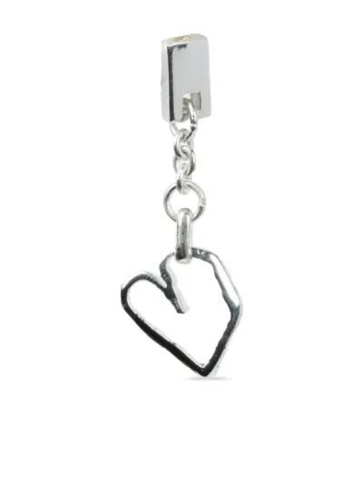 Parts of Four Jazz's Heart single drop earring - Silver