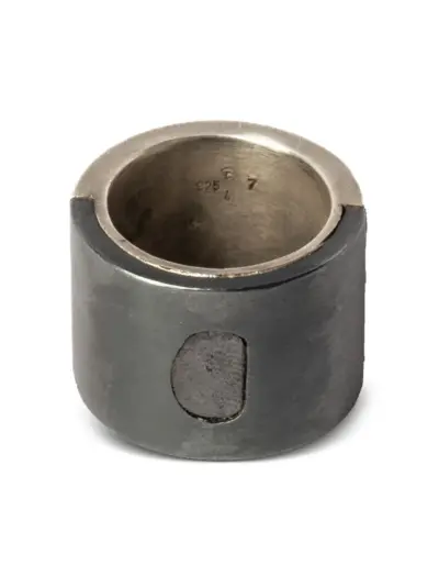 Parts of Four Sistema sterling-silver diamond ring