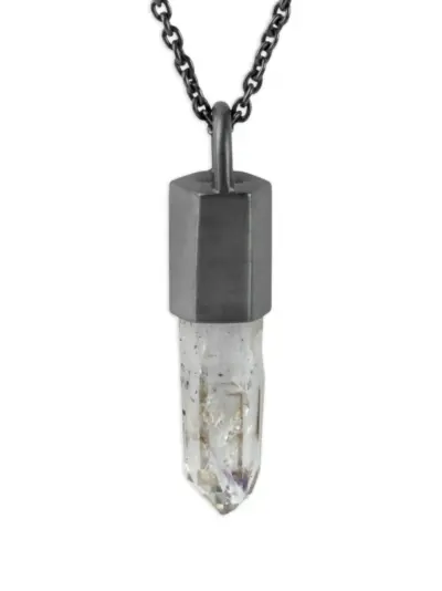 Parts of Four Talisman necklace - Black
