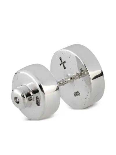 Parts of Four stud earring - Silver