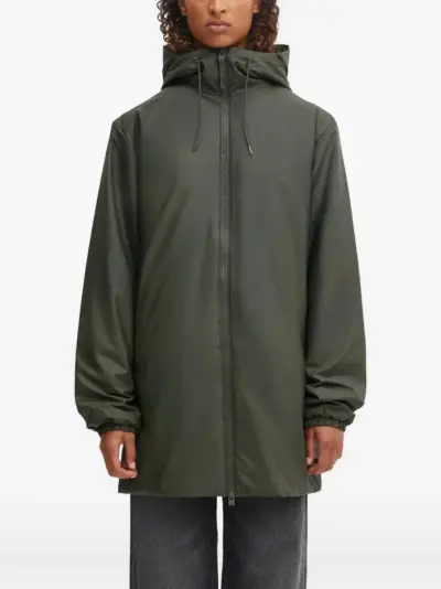 Rains Lohja Insulated hooded parka - Green