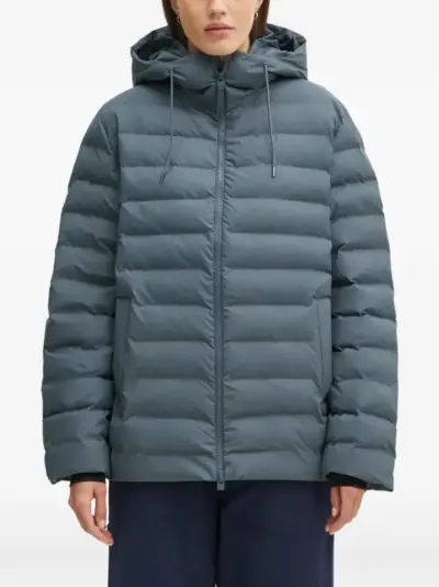 Rains Lohja W3T2 hooded puffer jacket - Grey