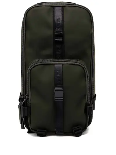 Rains Trail Rucksack zip-up backpack - Green