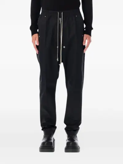Rick Owens Bela zip-up trousers - Black