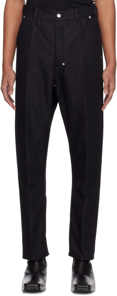 Rick Owens Black Temple Joris Trousers