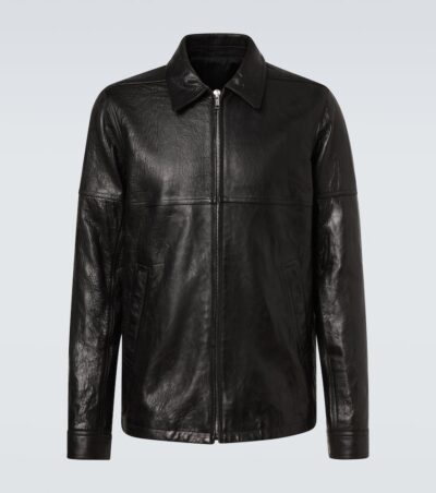 Rick Owens Brad leather jacket