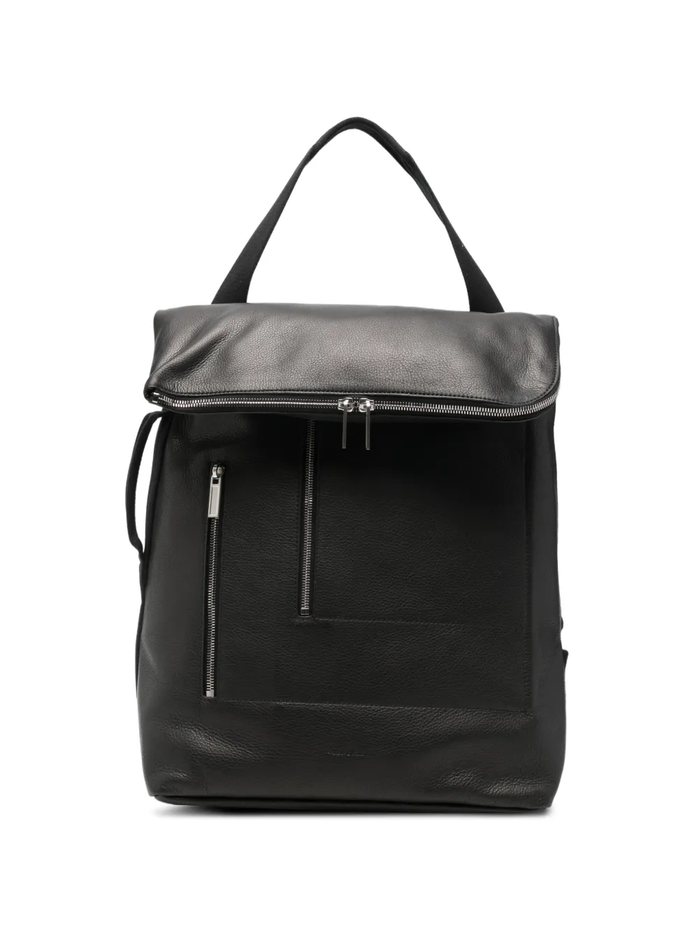Rick Owens /レザーcargoバックパック/黒 Rick Owens Cargo leather backpack - Black