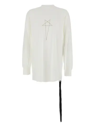 Rick Owens DRKSHDW logo-print crewneck T-shirt - White