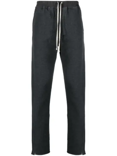 Rick Owens DRKSHDW organic-cotton track pants - Grey