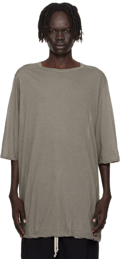 Rick Owens Gray Concordians Jumbo T-shirt