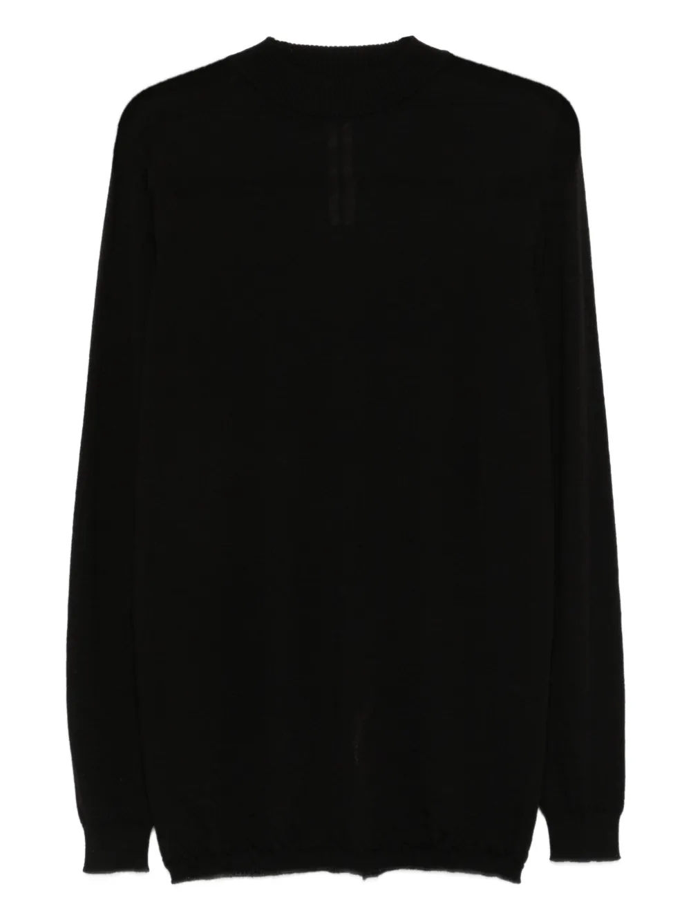 Rick Owens Headon Double Lupetto Light Alpaca Knit Tops 600054057blk main image 1