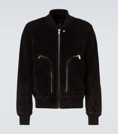 Rick Owens Remoray suede bomber jacket