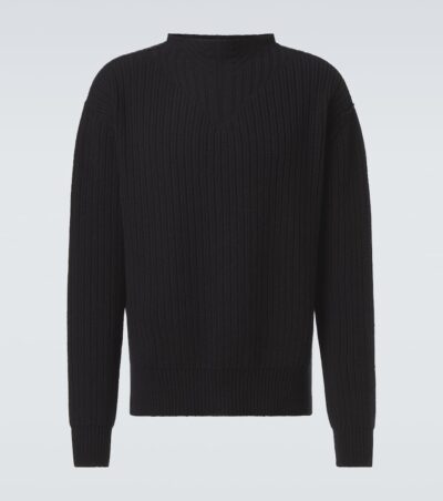 Rick Owens Ribbed-knit virgin wool sweater