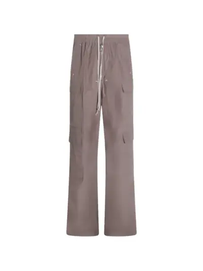 Rick Owens cargo-pocket drawstring-waistband trousers - Neutrals