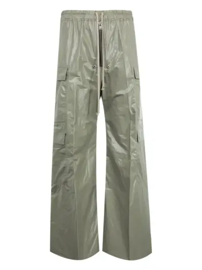 Rick Owens cotton cargo trousers - Green