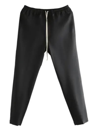 Rick Owens drawstring trousers - Black