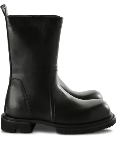 Rick Owens leather boots - Black