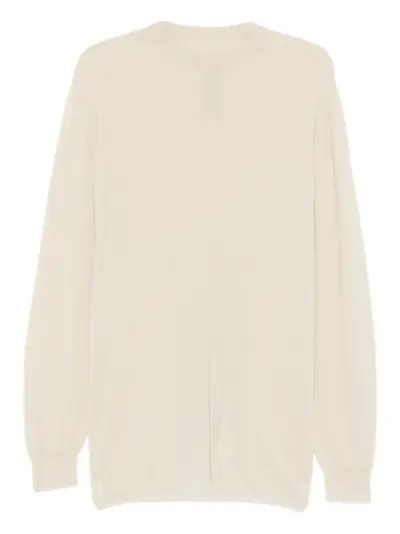Rick Owens long-sleeve sweater - Neutrals