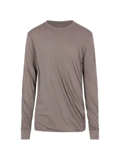 Rick Owens long-sleeved T-shirt - Brown