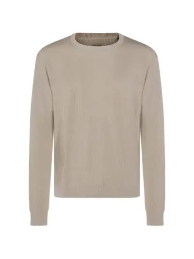 Rick Owens ribbed-knit sweater - Neutrals