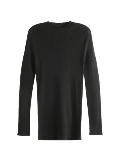 Rick Owens ribbed sweater - Black