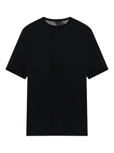 Rick Owens shoulder-seam T-shirt - Black