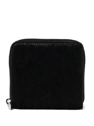 Rick Owens zip wallet - Black