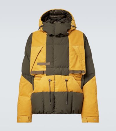 Sacai Colorblock down jacket