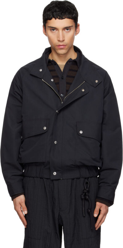 Song for the Mute Black Flight Jacket