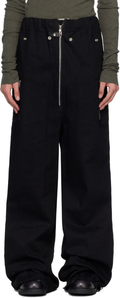 Swampgod Black Palombaro Bottom Trousers
